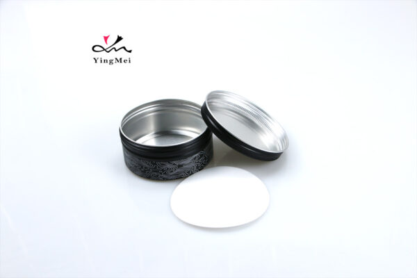 180ml Custom Black Screen Printed Aluminum Can