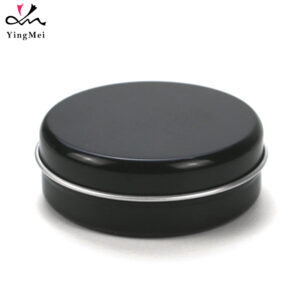 50ml Black Aluminum Can With Smooth Slide Lid - Multi-Use
