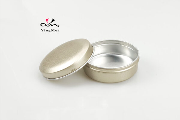 60ml Frosted Gold Buckle Aluminum Box Empty Gift Container