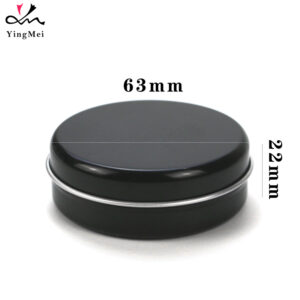 50ml Black Aluminum Can With Smooth Slide Lid - Multi-Use