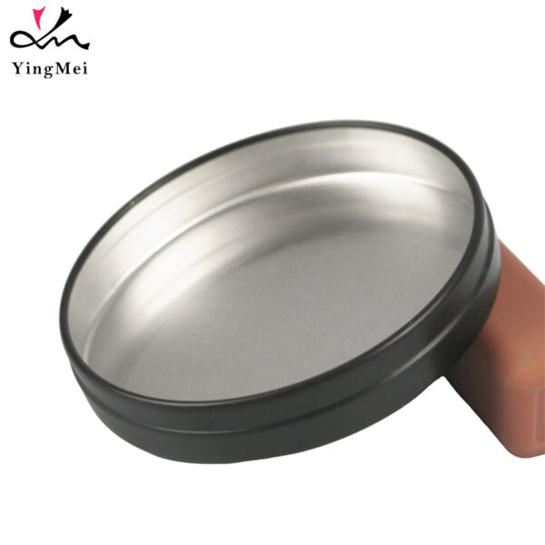 40ml Matte Black Aluminum Can Slip Lid Container Wholesale