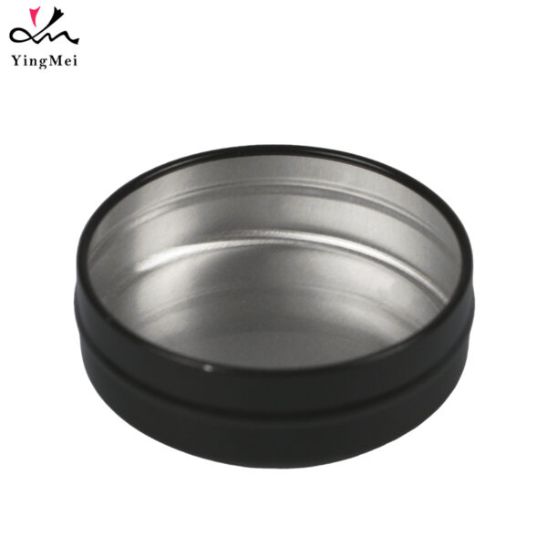 50ml Black Aluminum Can With Smooth Slide Lid - Multi-Use