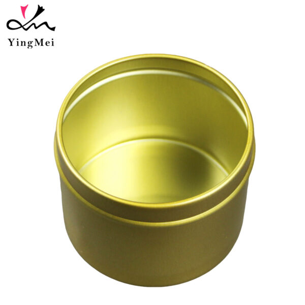 Luxury Gold Slide Top Can 100ml - Refillable Container