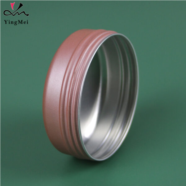 Refillable 50ml Rose Gold Aluminum Can Empty Bottle