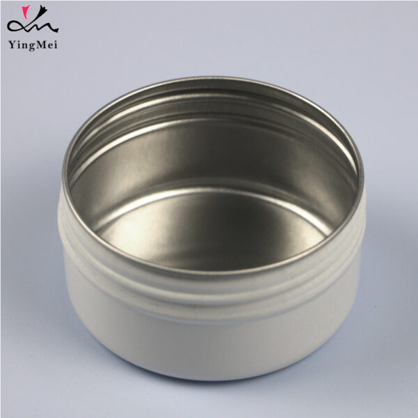 50ml White Aluminum Can 1.7oz Empty Refillable Container