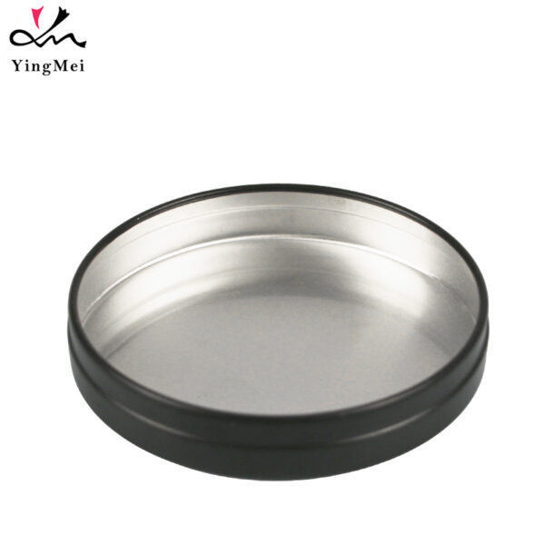 40ml Matte Black Aluminum Can Slip Lid Container Wholesale