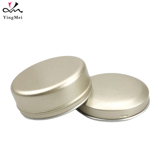 60ml Frosted Gold Buckle Aluminum Box Empty Gift Container1