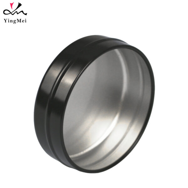50ml Black Aluminum Can With Smooth Slide Lid - Multi-Use