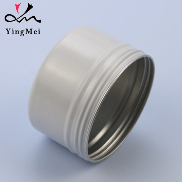 100ml White Aluminum Cream Can Airtight Cosmetic Container