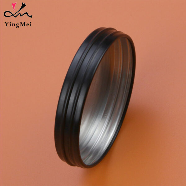 30ml Black Aluminum Screw Cap Can - Leak Proof Jar