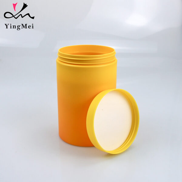 800ml Sunset Gradient PET PlasticJar Airtight Food Storage