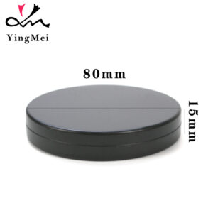 40ml Matte Black Aluminum Can Slip Lid Container Wholesale
