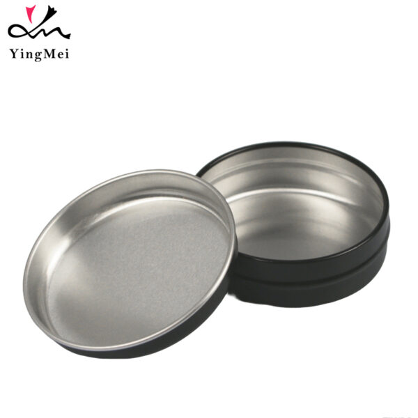 50ml Black Aluminum Can With Smooth Slide Lid - Multi-Use