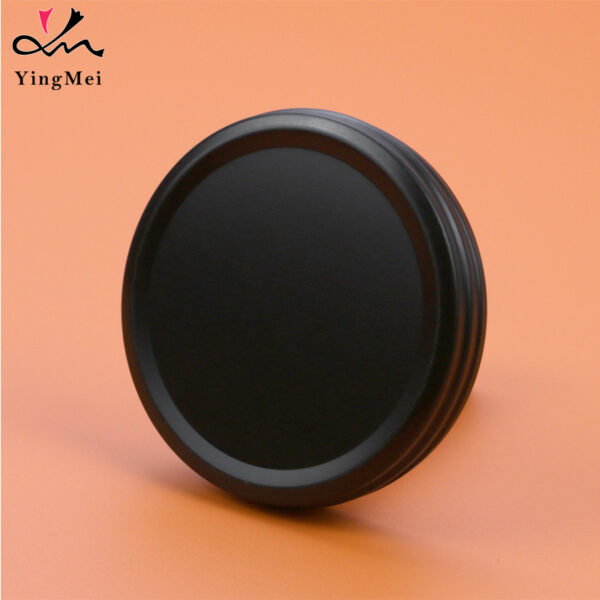 30ml Black Aluminum Screw Cap Can - Leak Proof Jar