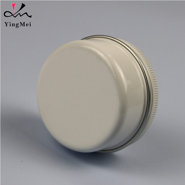 50ml White Aluminum Can 1.7oz Empty Refillable Container