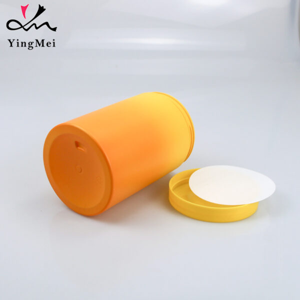 800ml Sunset Gradient PET PlasticJar Airtight Food Storage