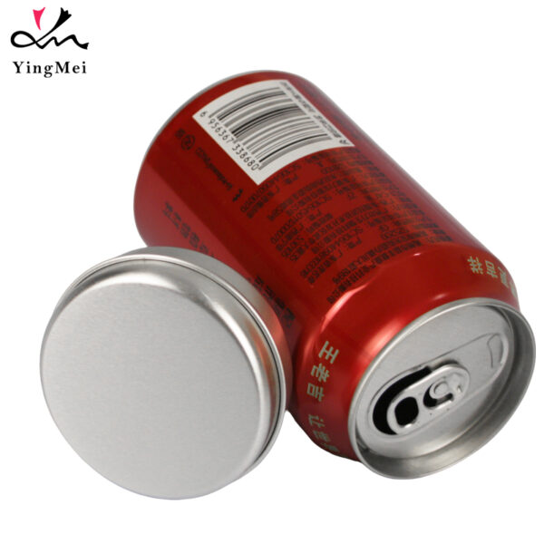 50ml Silver Flip Top Aluminum Box Empty Cosmetic Container1
