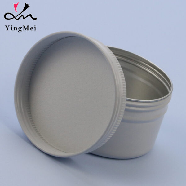 100ml White Aluminum Cream Can Airtight Cosmetic Container
