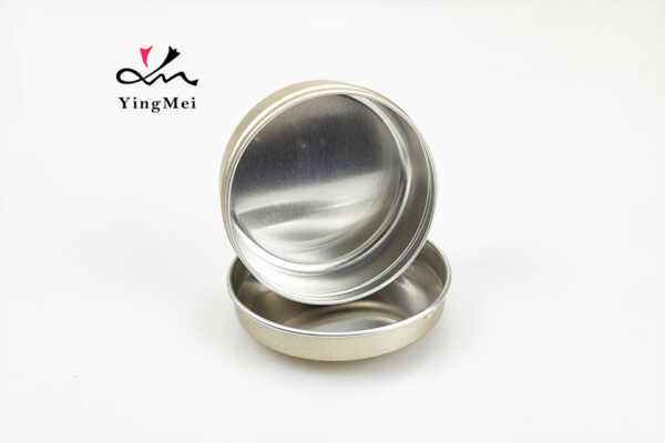 60ml Frosted Gold Buckle Aluminum Box Empty Gift Container