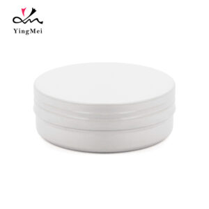 60ml White Cosmetic Jar - Airless Pump Refillable