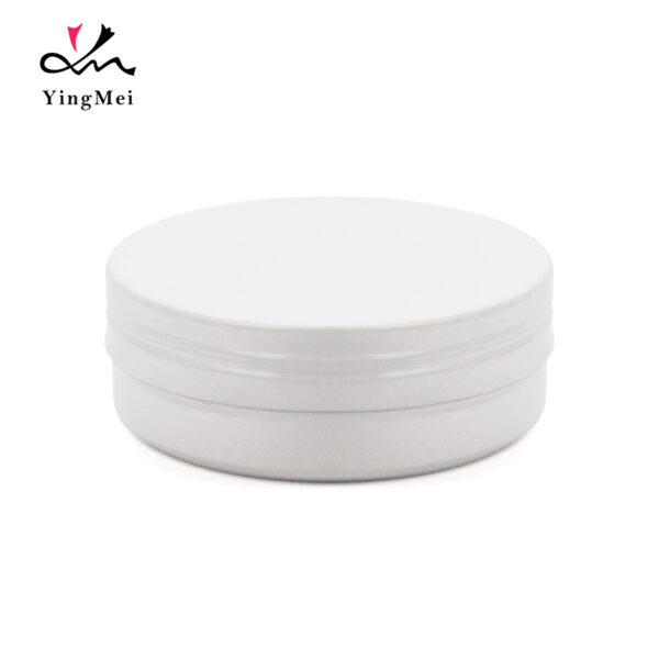 60ml White Cosmetic Jar - Airless Pump Refillable