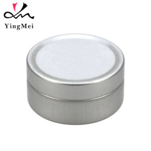 Mini 10ml Aluminum Can - Silver Slide Cap, Refillable