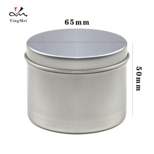 100ml Silver Flip-Top Aluminum Can - Portable Leak-Proof