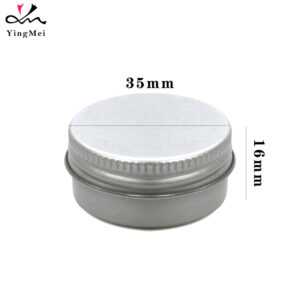10ml Silver Screw Top Aluminum Bottle For Cosmetic Samples