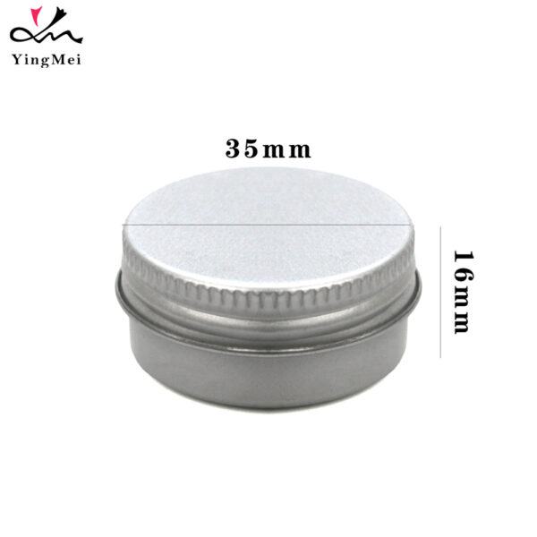 10ml Silver Screw Top Aluminum Bottle For Cosmetic Samples