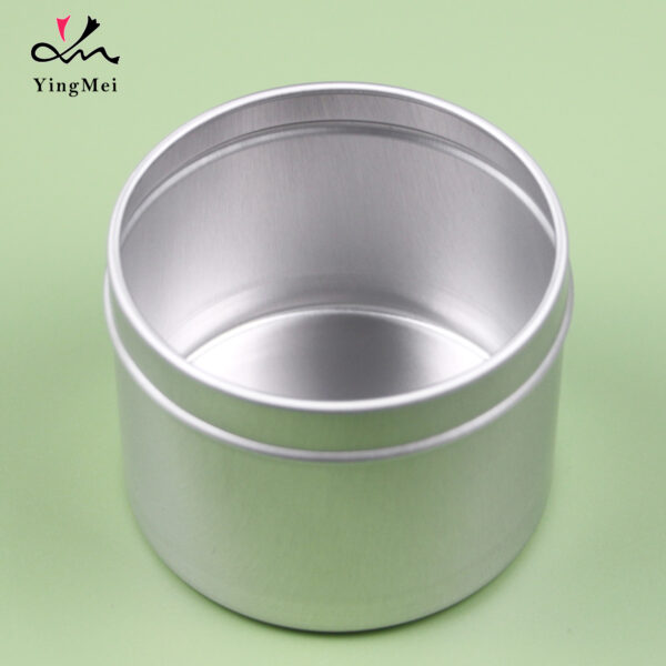 100ml Silver Flip-Top Aluminum Can - Portable Leak-Proof