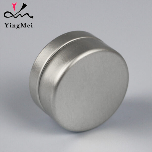 Mini 10ml Aluminum Can - Silver Slide Cap, Refillable