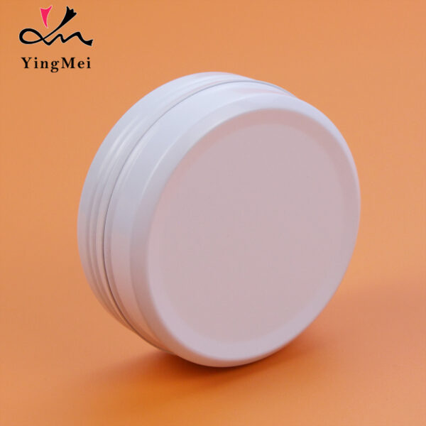60ml White Cosmetic Jar - Airless Pump Refillable