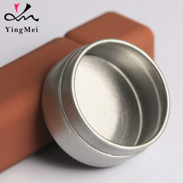 Mini 10ml Aluminum Can - Silver Slide Cap, Refillable