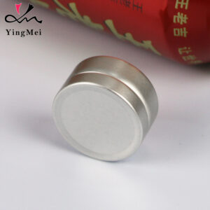 Mini 10ml Aluminum Can - Silver Slide Cap, Refillable
