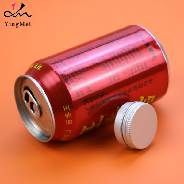 10ml Silver Screw Top Aluminum Bottle For Cosmetic Samples