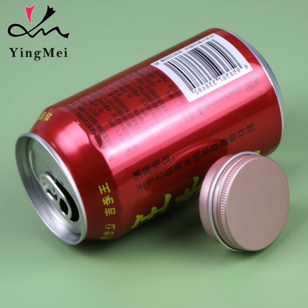 Empty 15ml Rose Gold AluminumJar Luxury Cosmetic Packaging