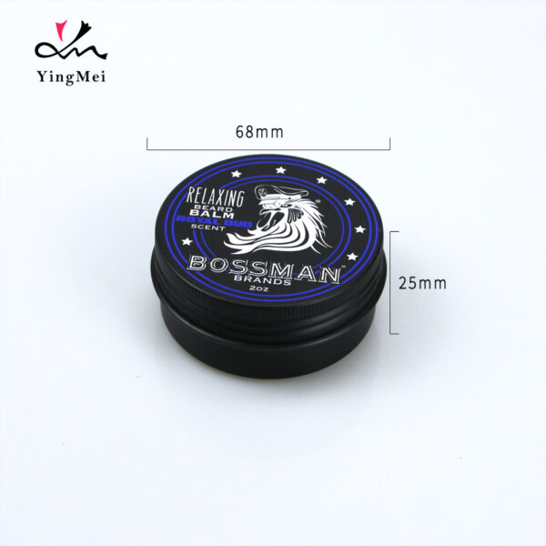 Custom Printed Aluminum Cans 60ml - Black Color