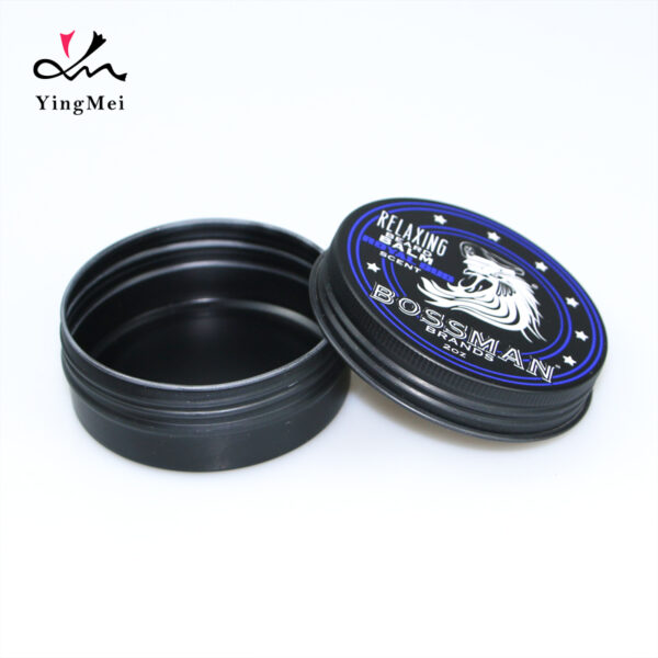 Custom Printed Aluminum Cans 60ml - Black Color