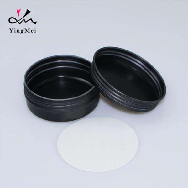 Custom Printed Aluminum Cans 60ml - Black Color