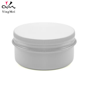 50ml White Aluminum Can 1.7oz Empty Refillable Container