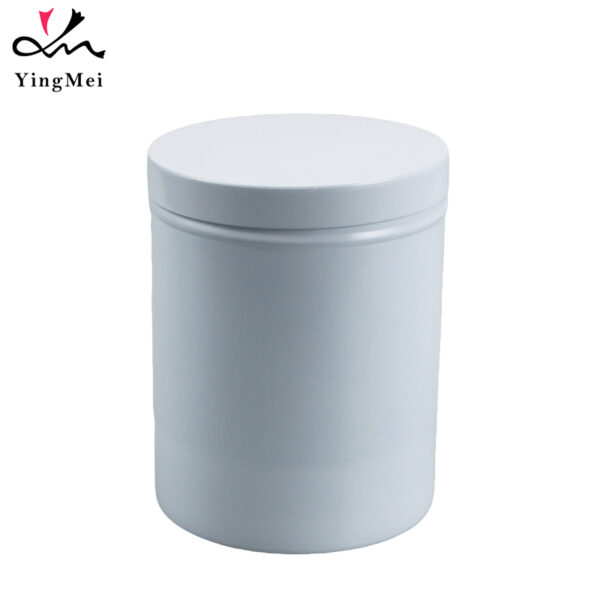 750ml white blank flip top aluminum can Modern storage jar