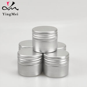 13ml silver aluminum can with Seal Lids candy chocolate jar