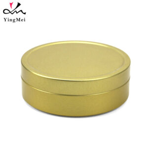 120ml Gold Aluminum Can with Lift-Off Lid Multipurpose Use