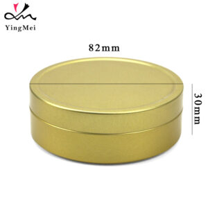120ml Gold Aluminum Can with Lift-Off Lid Multipurpose Use