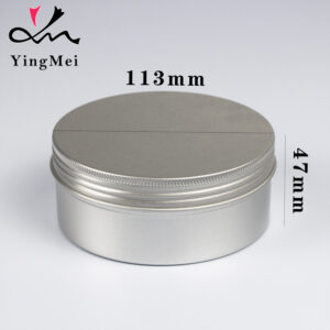 420ml silver screw cap aluminum can empty can recyclable