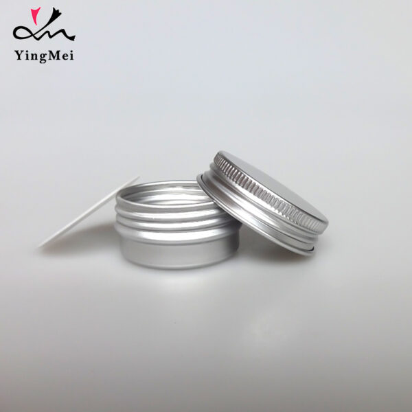 15ml blank silver aluminum can with seal lids sample jar - Image 6