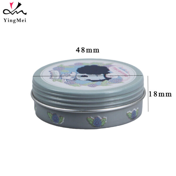 Custom Cartoon 25ml Aluminum Cream jar for Beauty Packaging