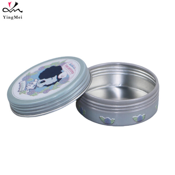 Custom Cartoon 25ml Aluminum Cream jar for Beauty Packaging