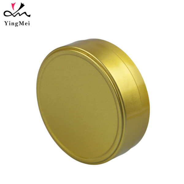 120ml Gold Aluminum Can with Lift-Off Lid Multipurpose Use