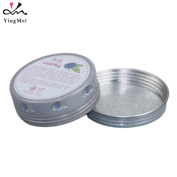 Custom Cartoon 25ml Aluminum Cream jar for Beauty Packaging